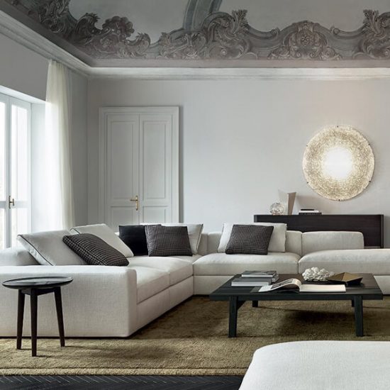 divano angolare contemporanei design arredamento moderno lecce serafino